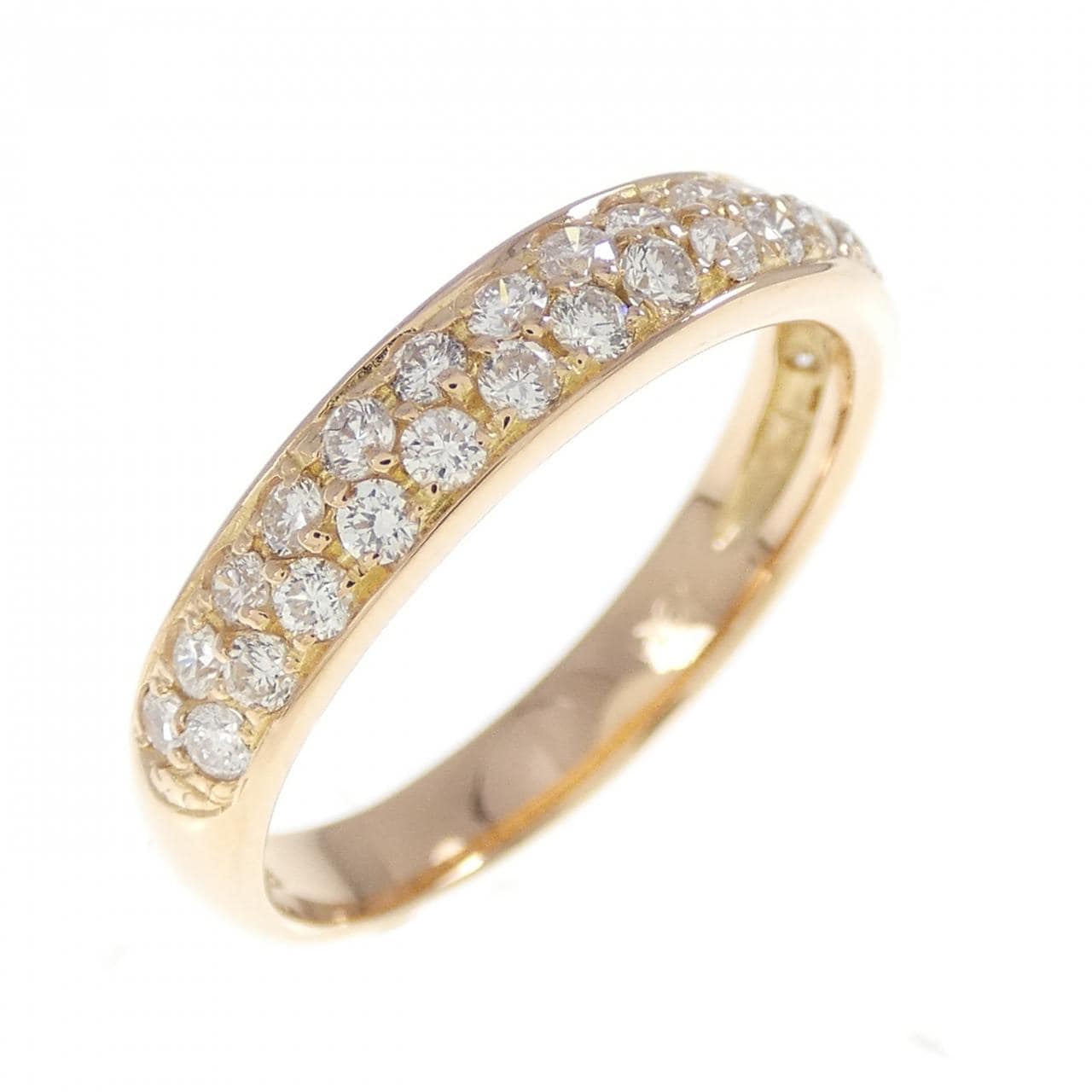 K18PG ダイヤモンド リング 0.60CT