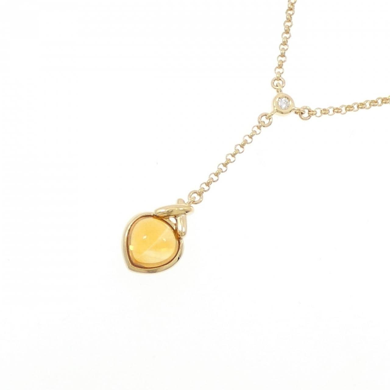 Tasaki citrine necklace