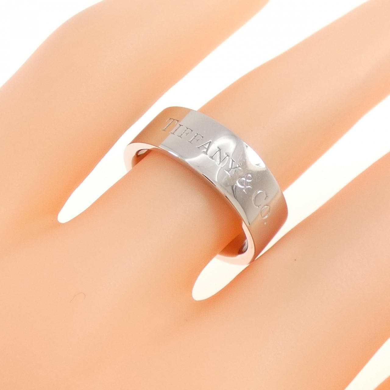 ティファニー フラット リング