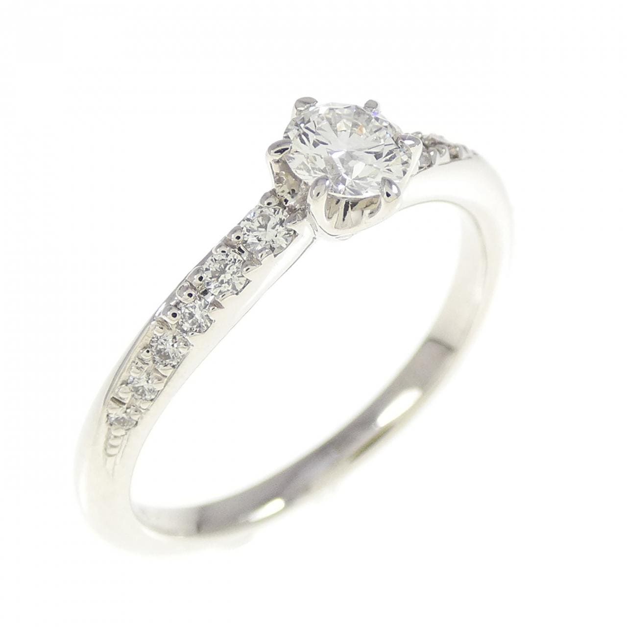 PT950 ダイヤモンド リング 0.231CT E VVS2 EXT