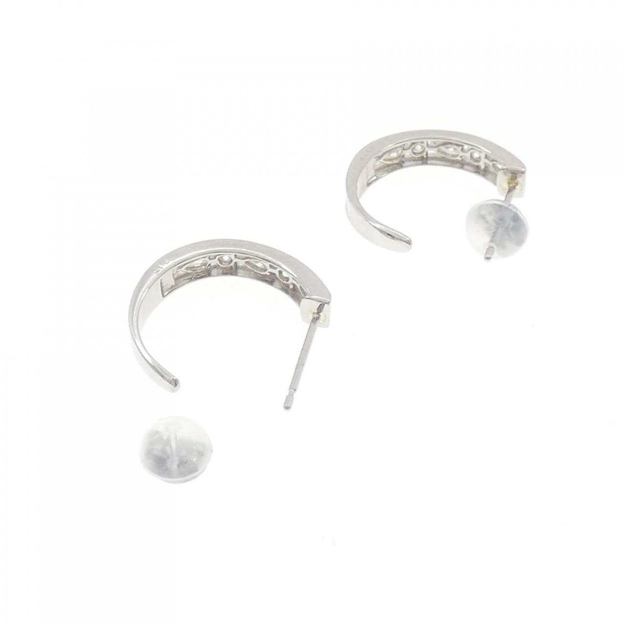【新品】PT900 ダイヤモンド ピアス 0.34CT