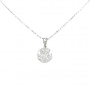 PT900/PT850 ダイヤモンド ネックレス 0.50CT