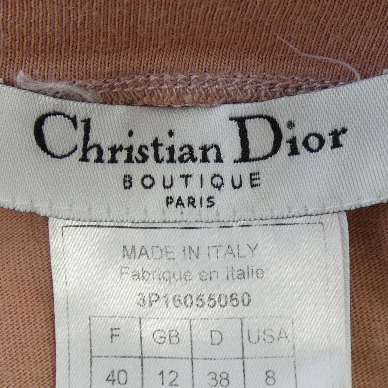 クリスチャンディオール CHRISTIAN DIOR 3P16055060 トップス