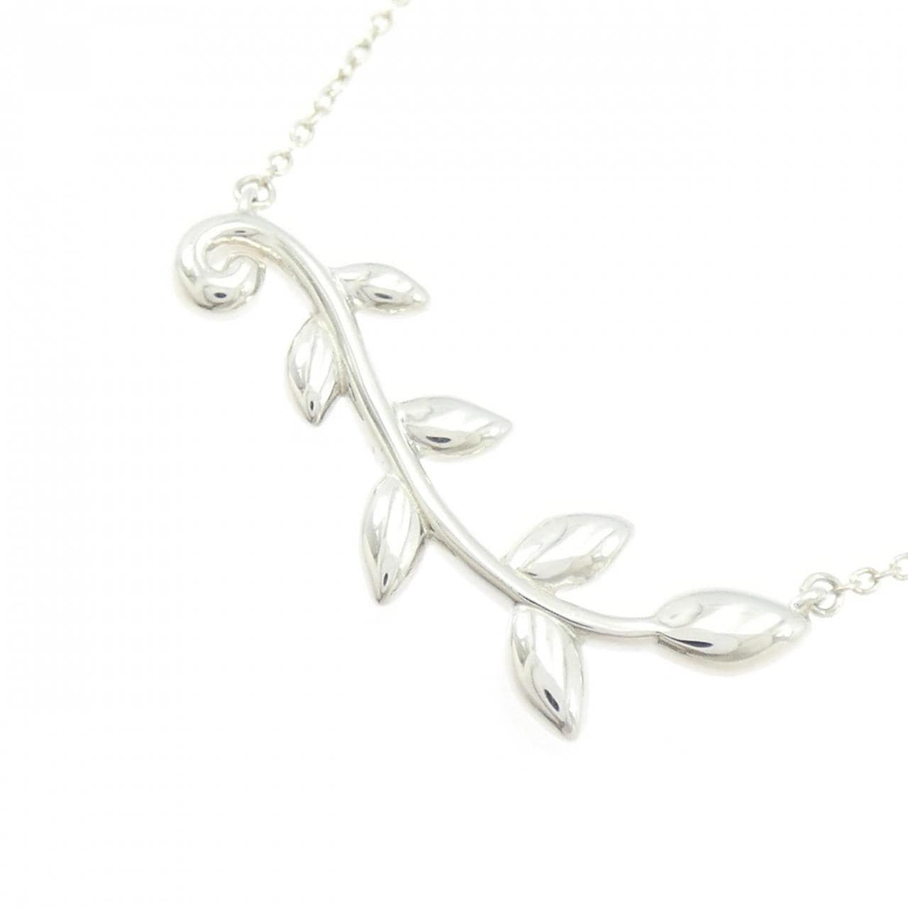 ティファニー オリーブ リーフ ヴァイン ネックレス