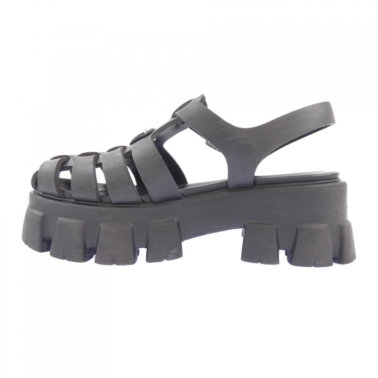 プラダ PRADA トライアングルロゴ モノリス 1X853M フォームラバー サンダル