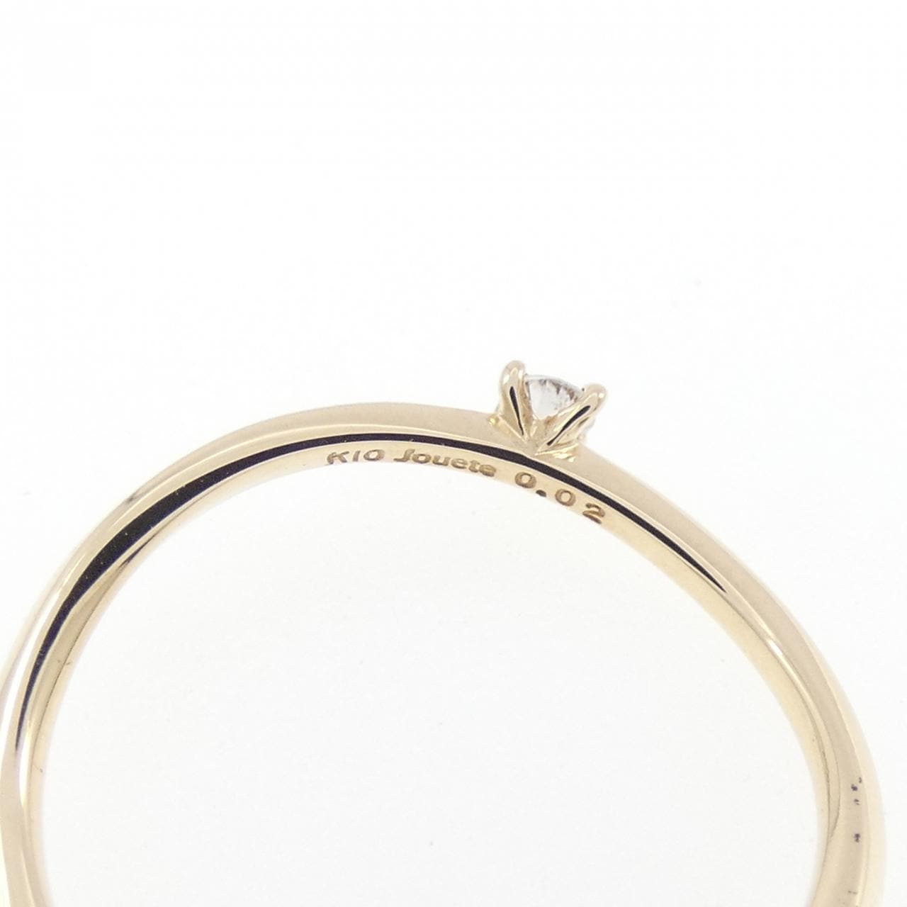 ジュエッテ ダイヤモンド ピンキーリング 0.02CT