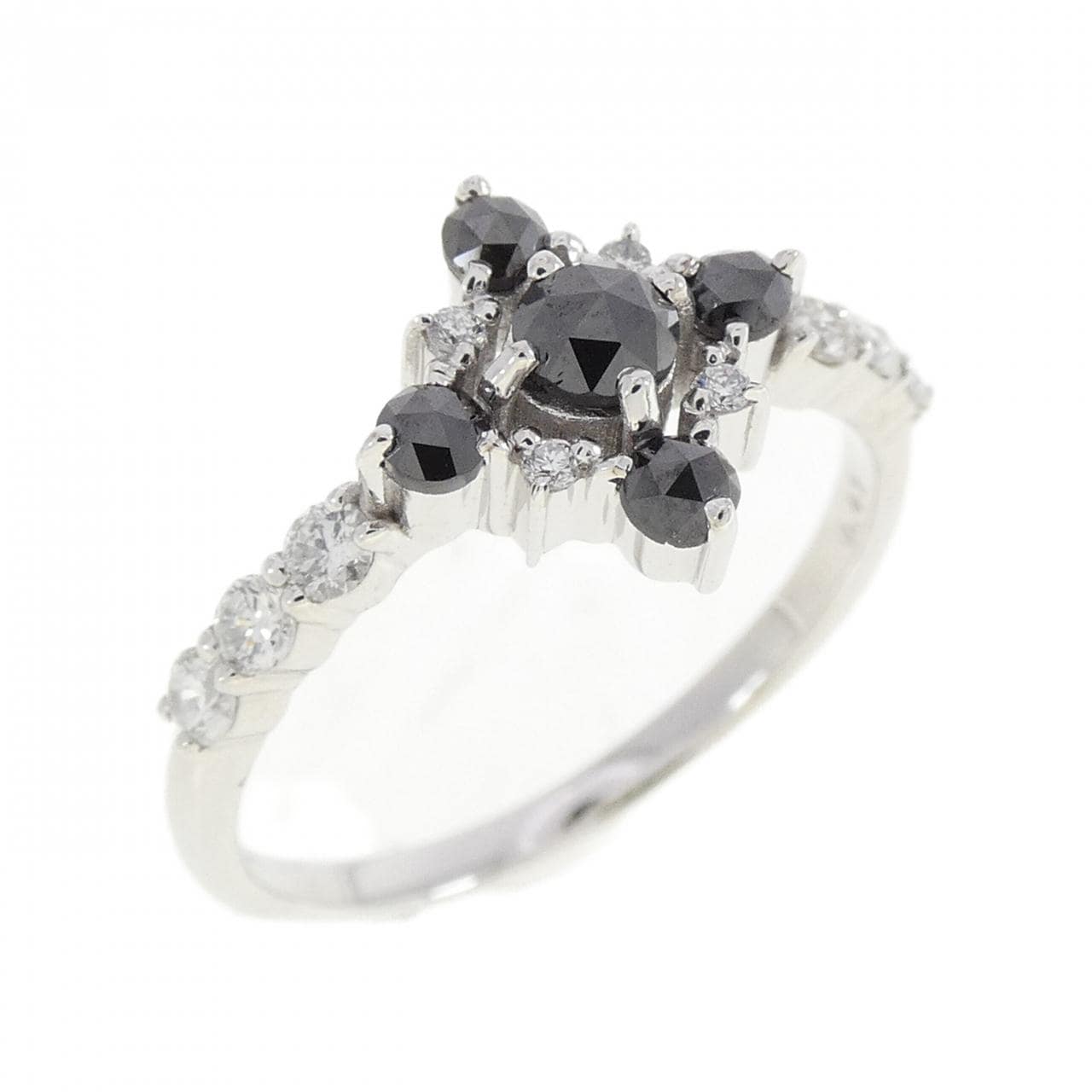 K18WG ダイヤモンド リング 0.47CT