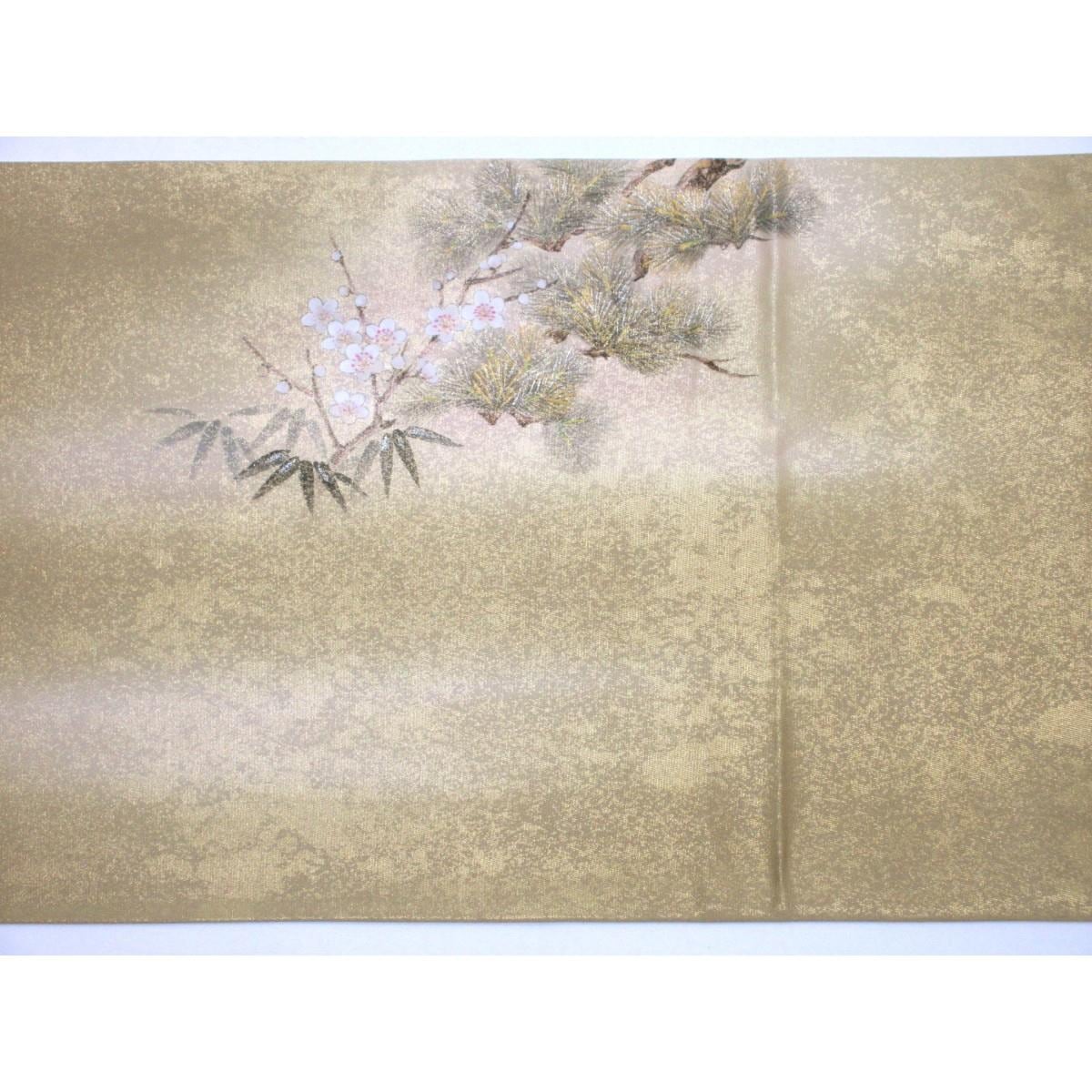 【未使用品】袋帯　友禅加工