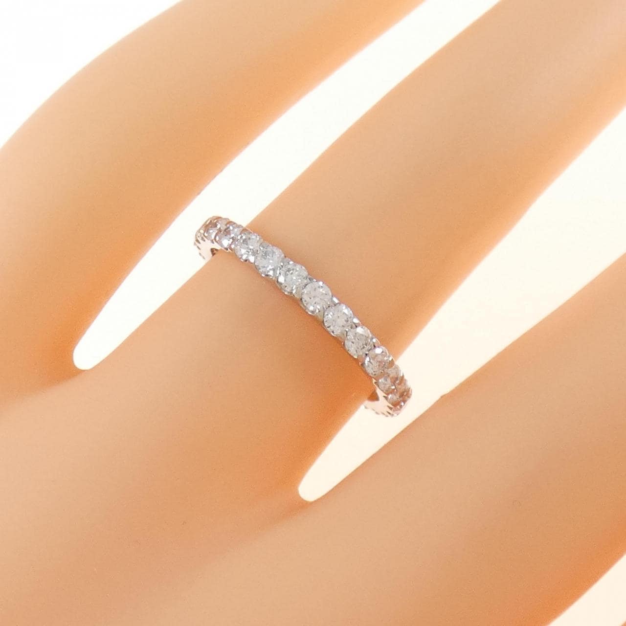 PT Full Eternity Diamond Ring 0.96CT
