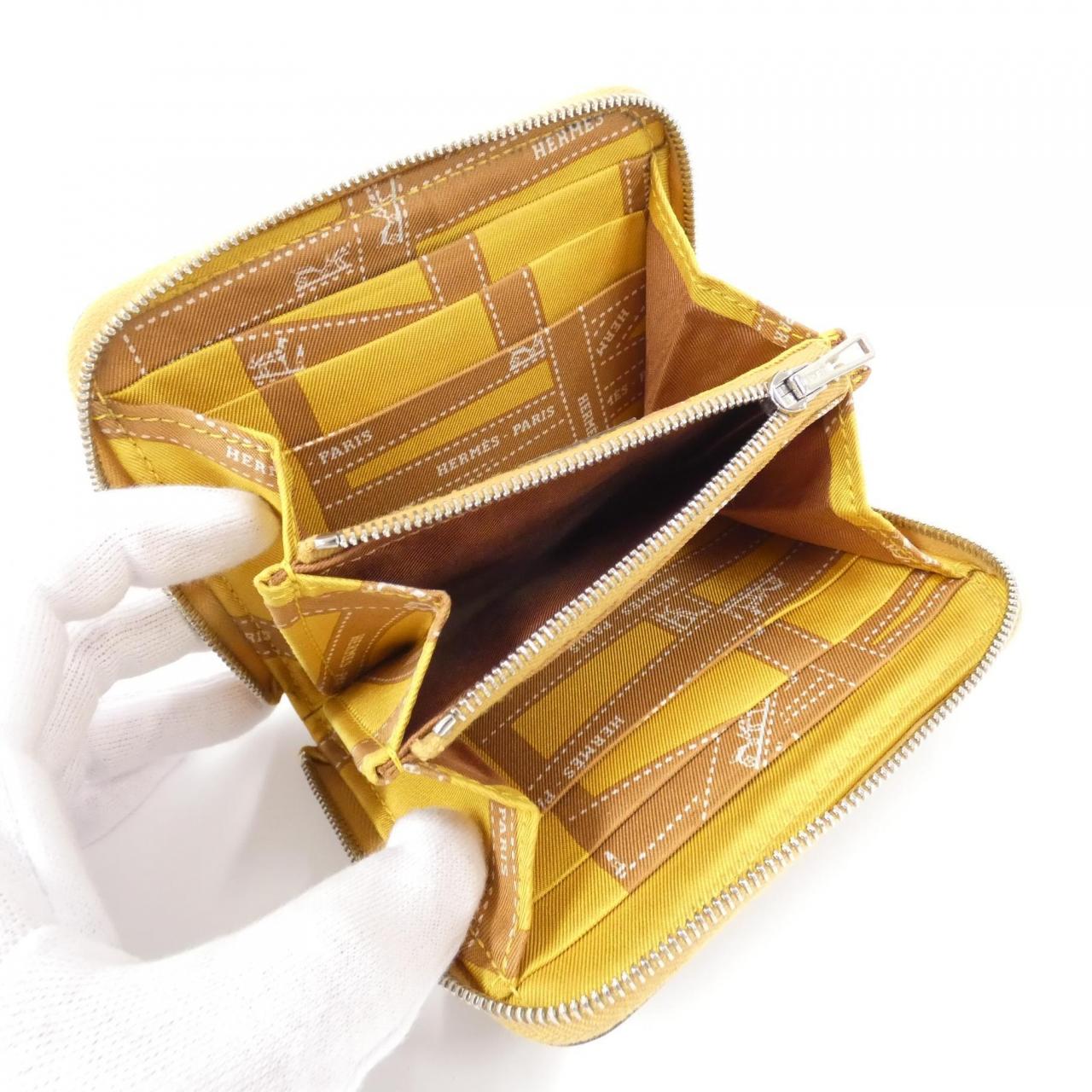 HERMES BOLDUC Silk短款063214CK 錢包