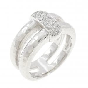 750WG ダイヤモンド リング