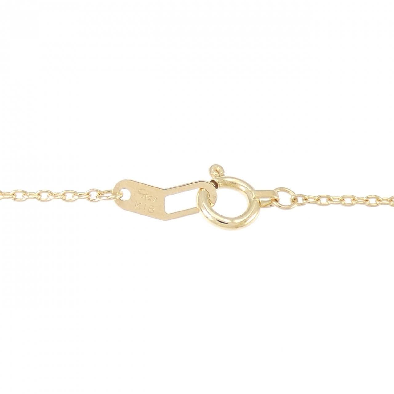 STAR JEWELRY Initial Diamond Necklace 0.04CT