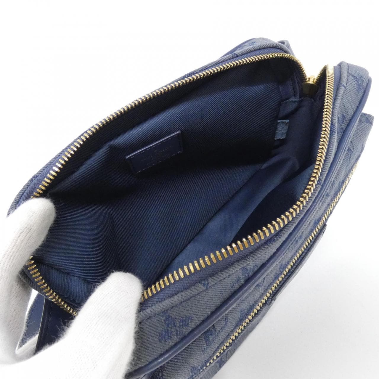 LOUIS VUITTON Monogram牛仔腰包户外 M44741 单肩包