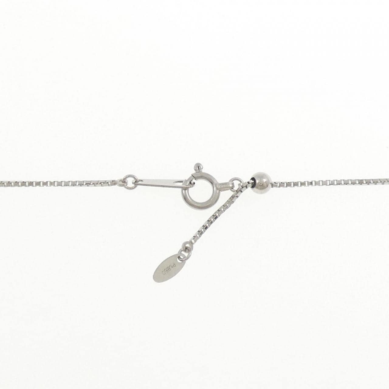 PT900/PT850 ルビー ネックレス 0.60CT