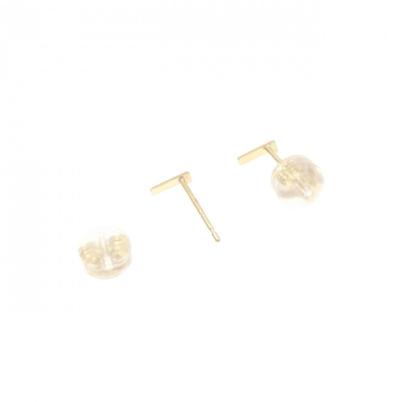 【新品】K18YG ナンバー1 ピアス