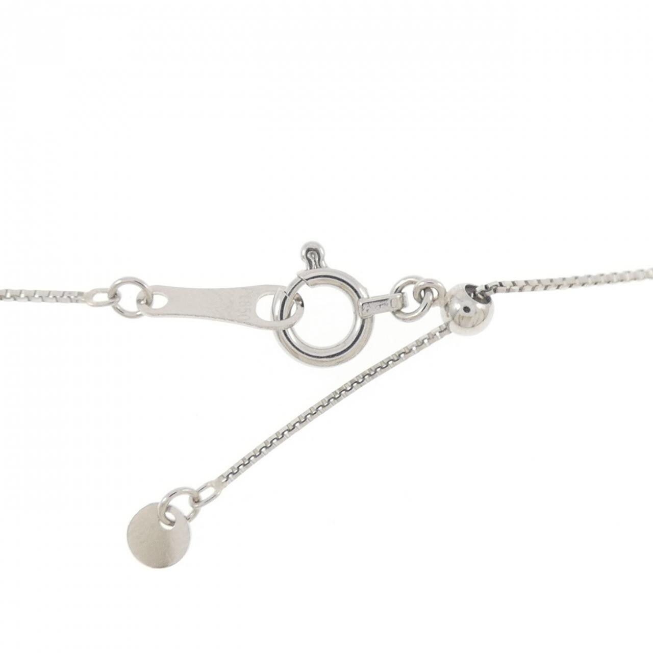 PT900/PT850 ガーネット ネックレス 1.69CT