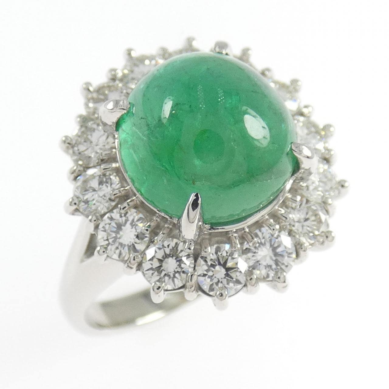 PT900 エメラルド リング 3.87CT