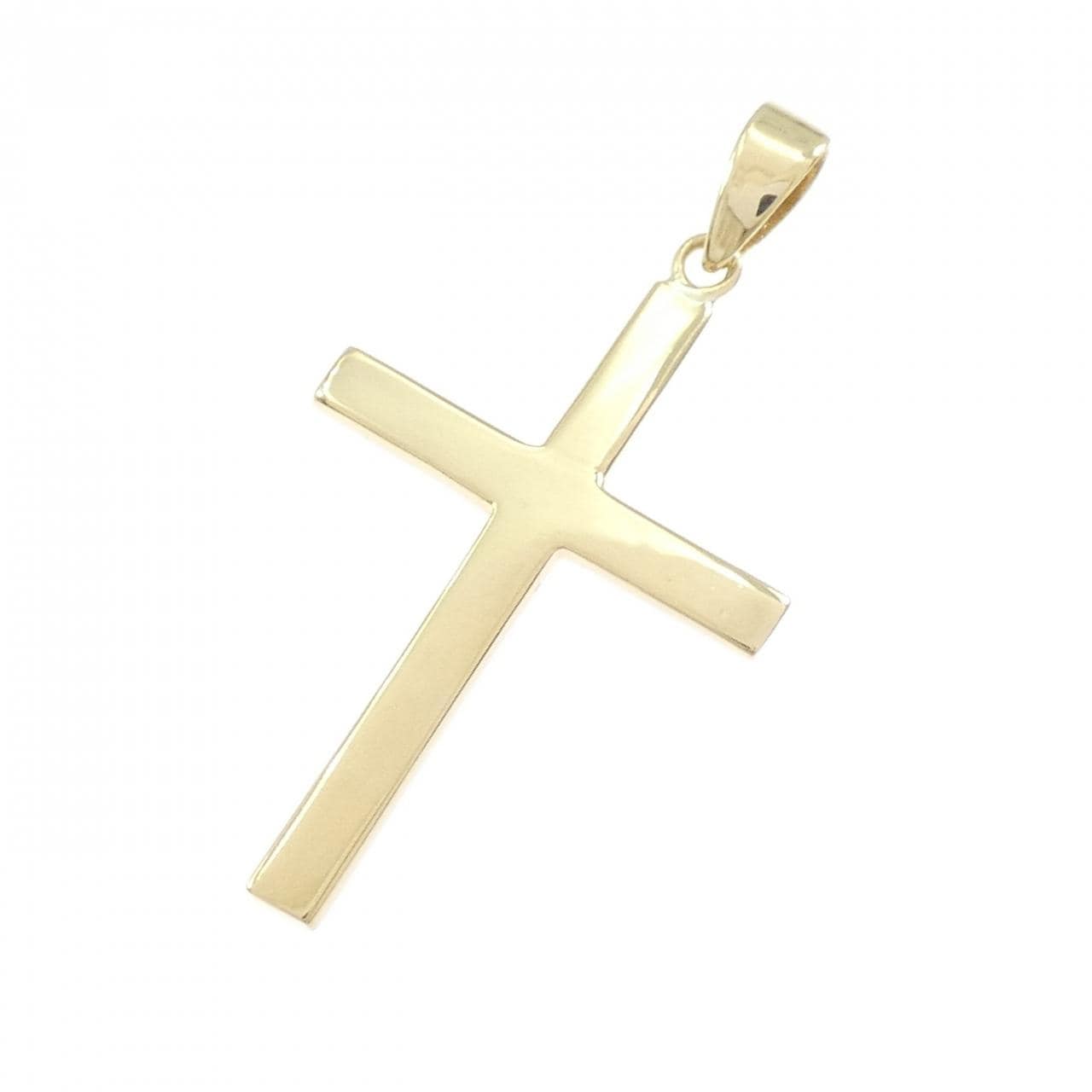 K18YG クロス ペンダント