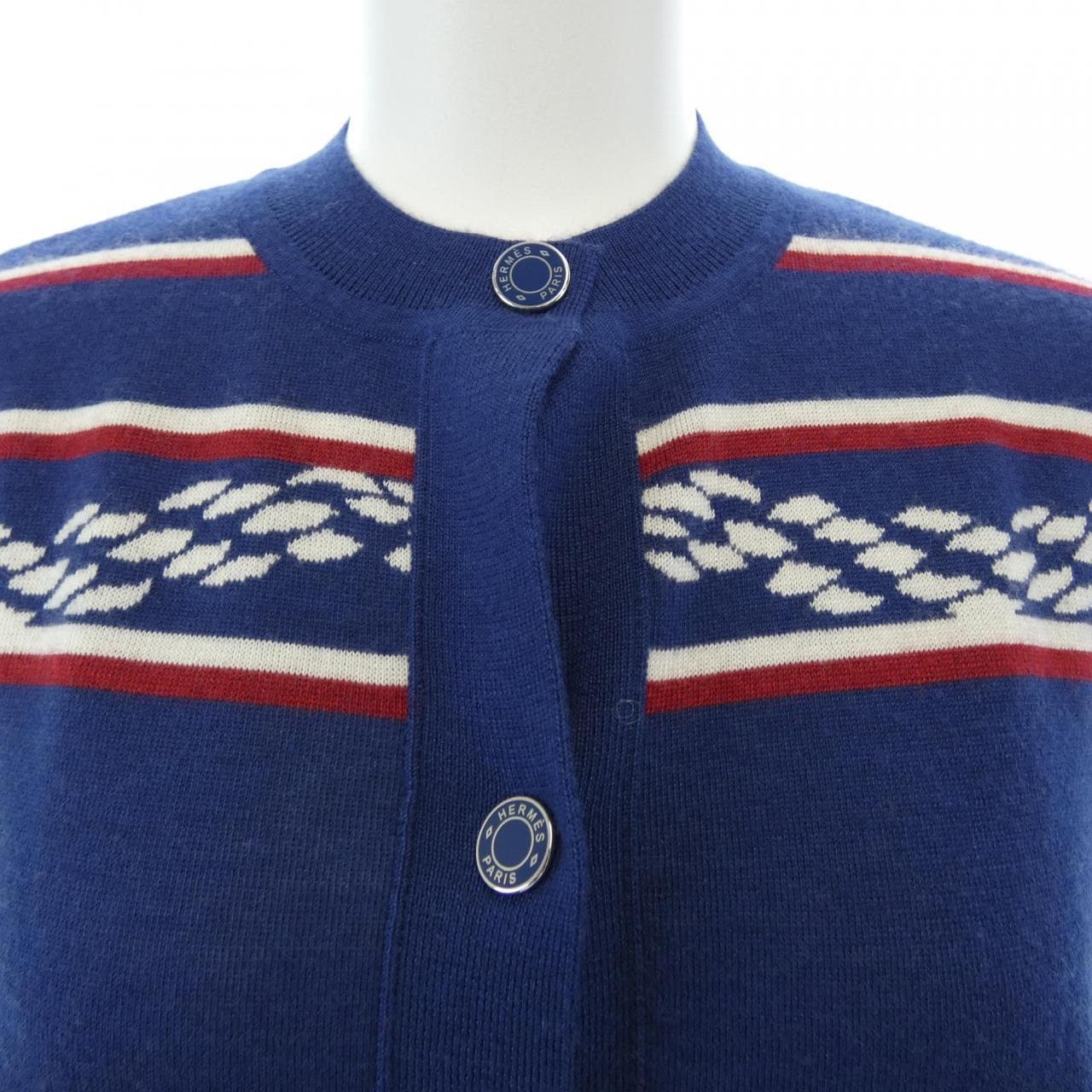 エルメス HERMES CANOE CHAINE D'ANCRE 3E2715D4 カーディガン