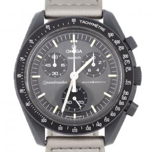 スウォッチ スウォッチxオメガ･ミッショントゥマーキュリー SO33A100 バイオセラミック クォーツ