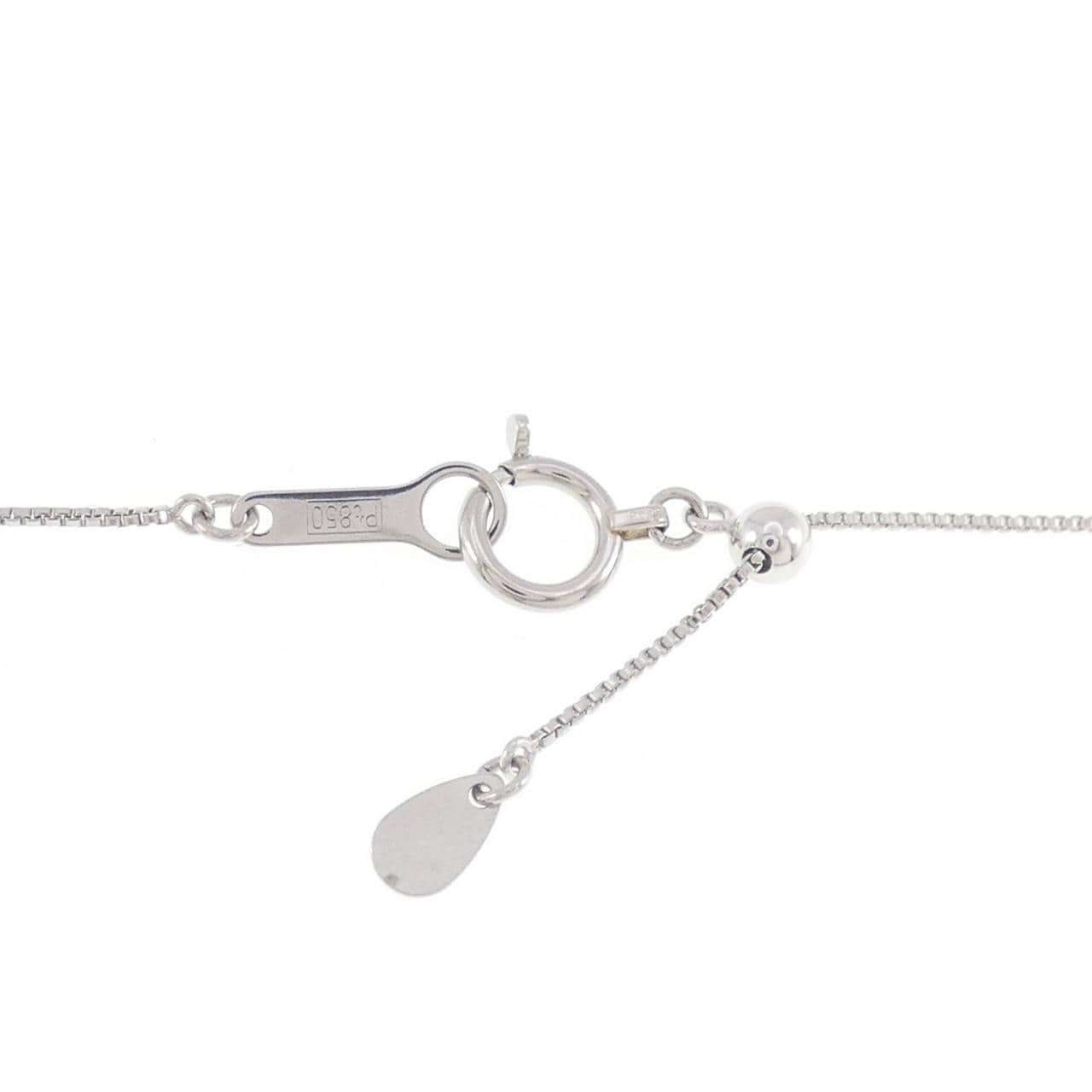 PT950/PT850 ダイヤモンド ネックレス 0.179CT