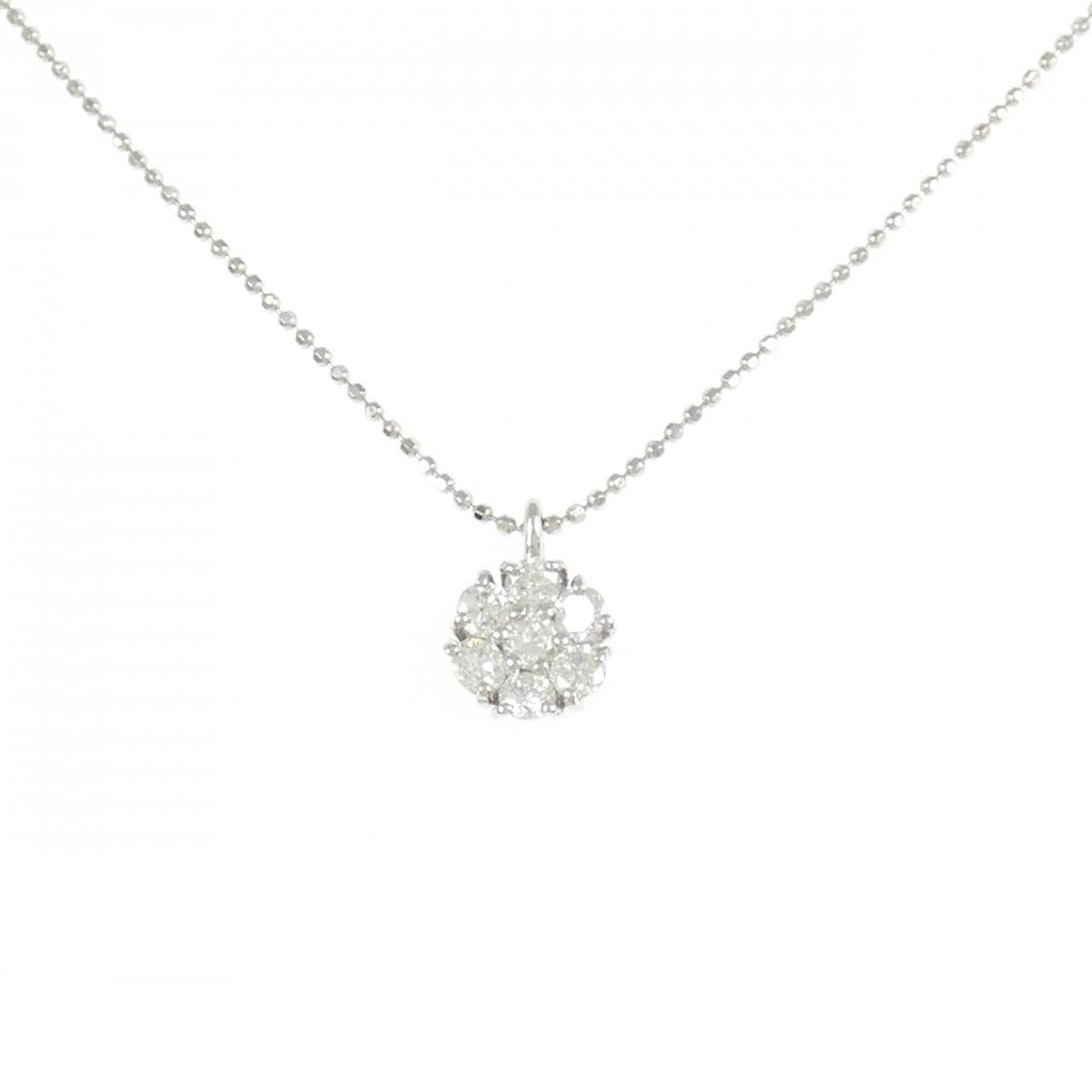 PT900/PT850 ダイヤモンド ネックレス 0.50CT