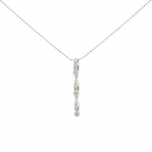 K18WG ダイヤモンド ネックレス 0.30CT