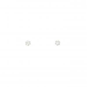 PT900 ソリティア ダイヤモンド ピアス 0.15CT