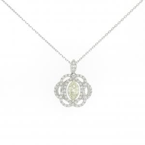 PT900/PT850 ダイヤモンド ネックレス 1.007CT