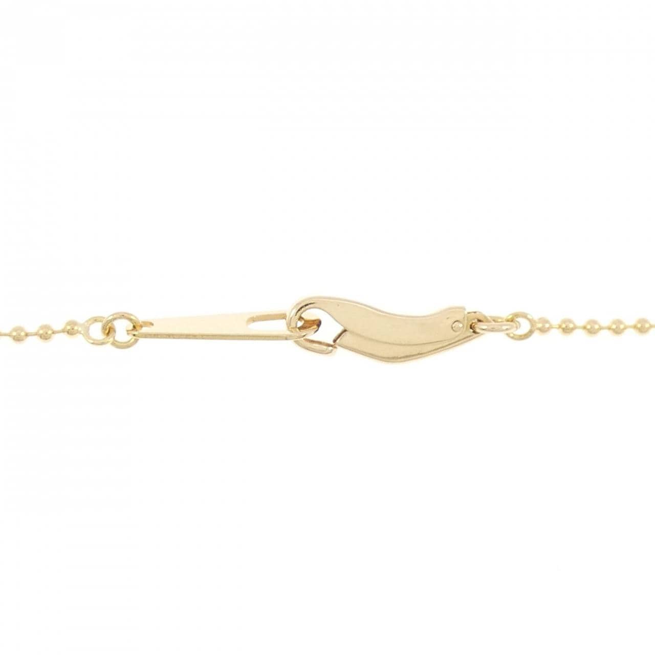 K18YG ダイヤモンド ネックレス 0.34CT