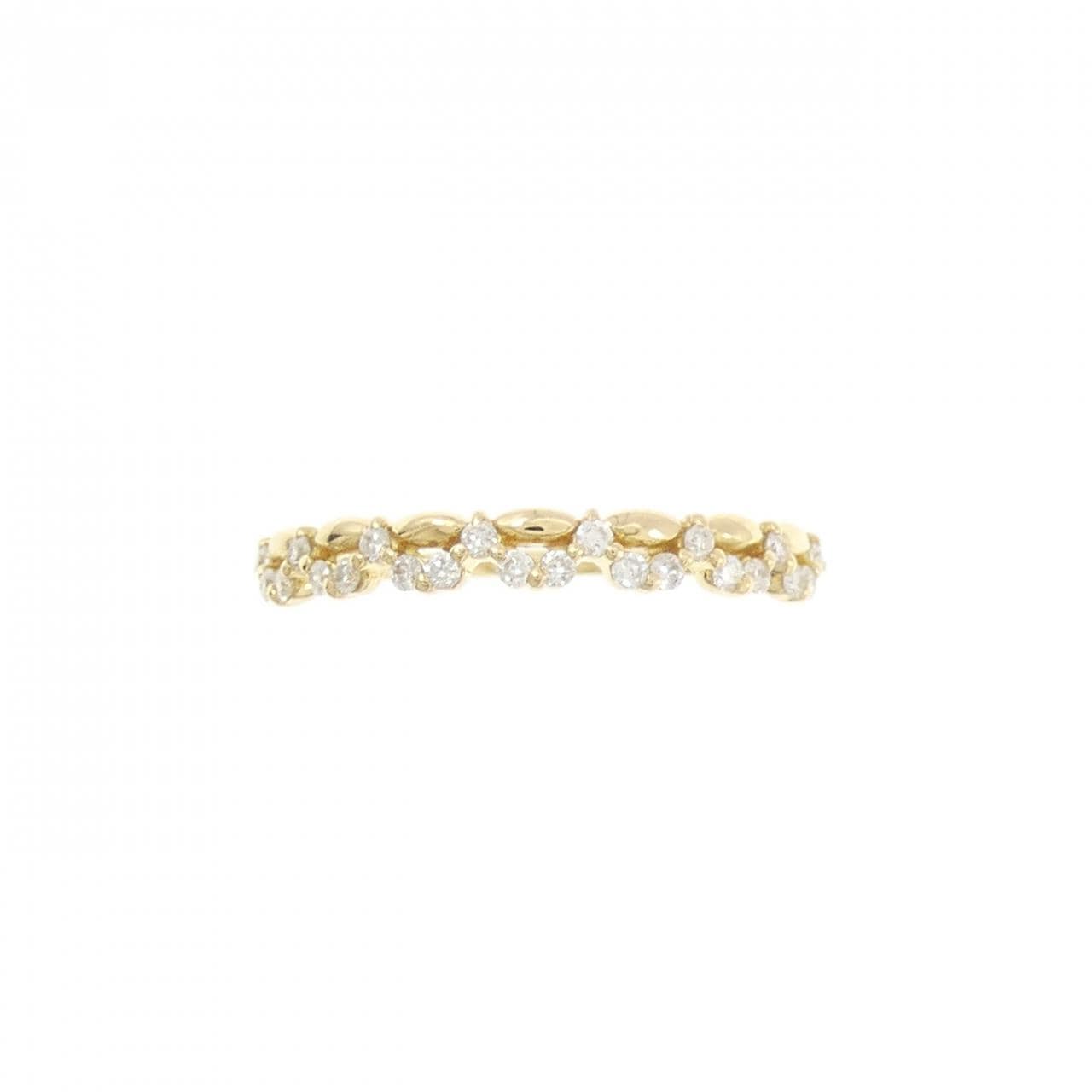 K18YG ダイヤモンド リング 0.11CT