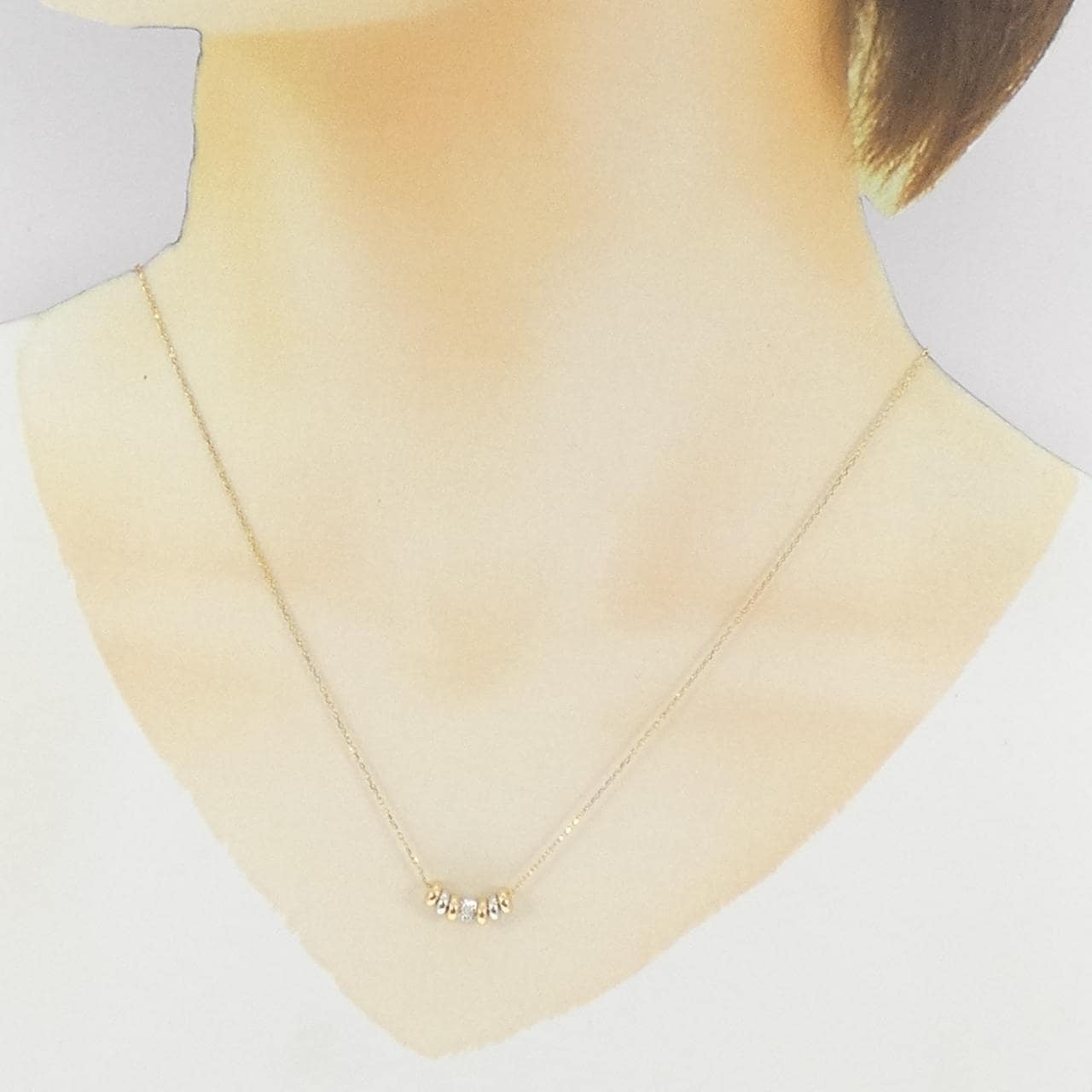 K18YG/K18WG ネックレス