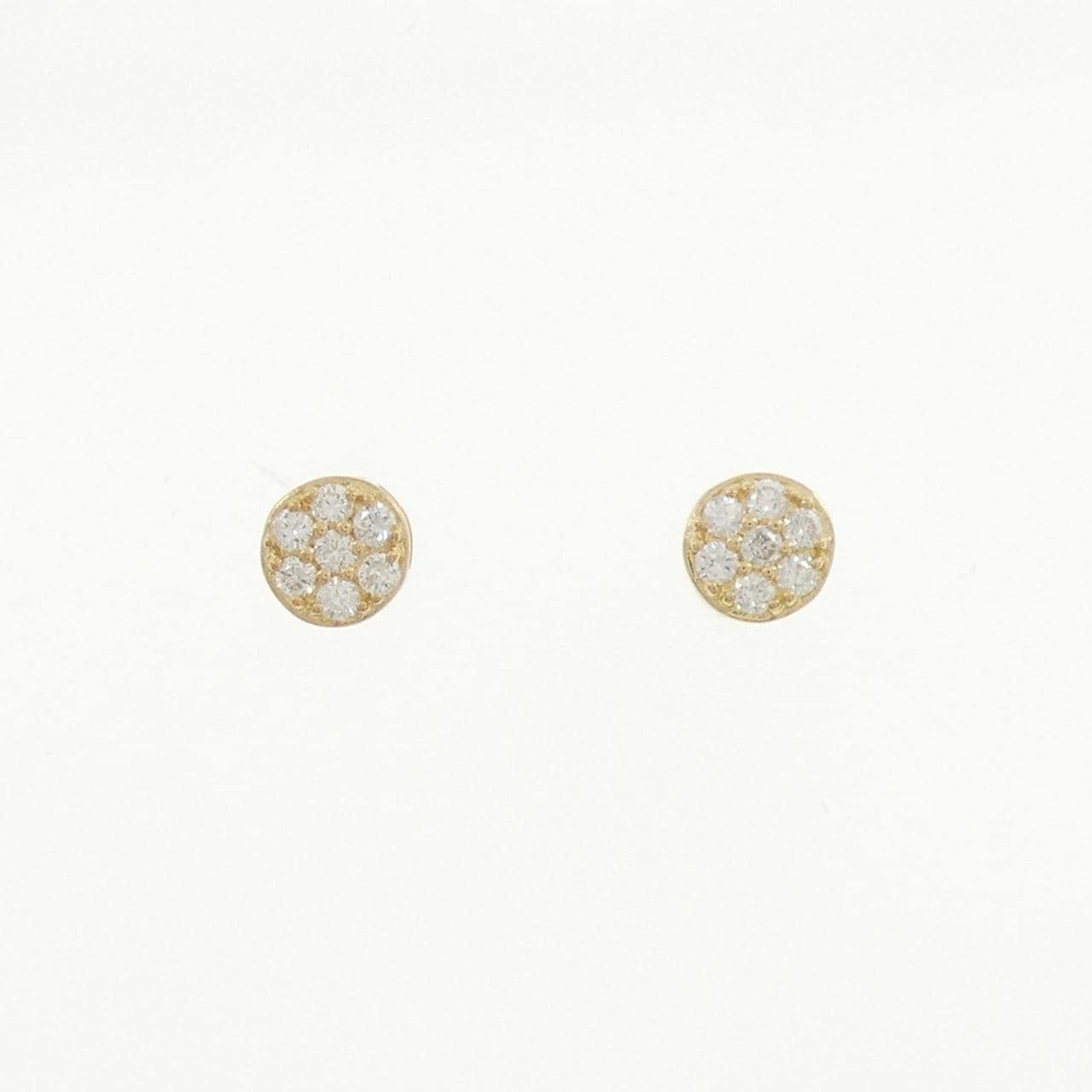 【リメイク】K18YG ダイヤモンド ピアス 0.20CT