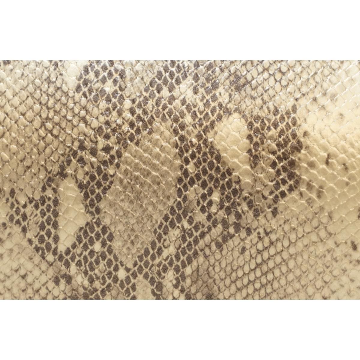 【新品】草履バッグセット　Ｆサイズ　パイソン柄