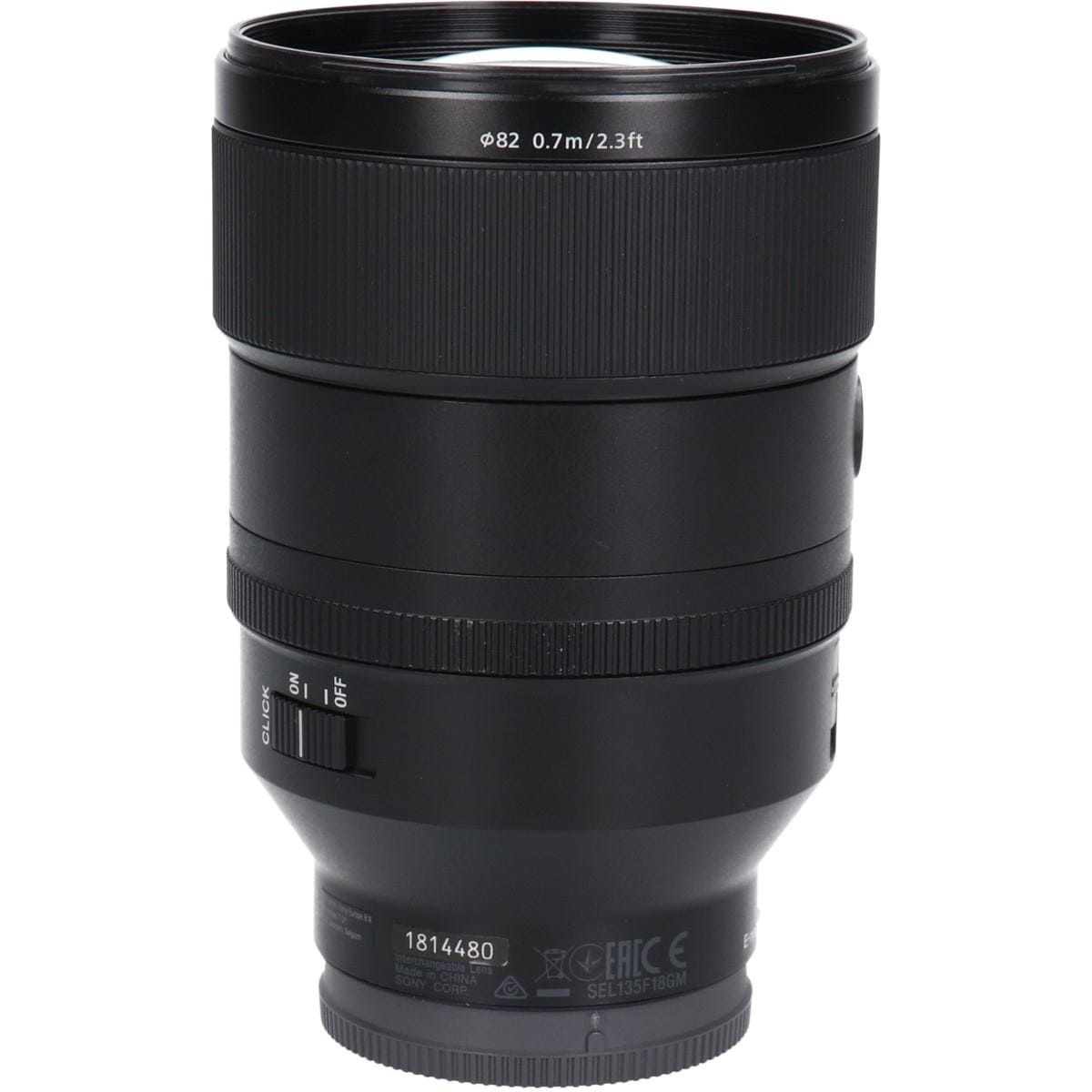 ＦＥ１３５ｍｍ　Ｆ１．８ＧＭ（ＳＥＬ１３５Ｆ１８ＧＭ）
