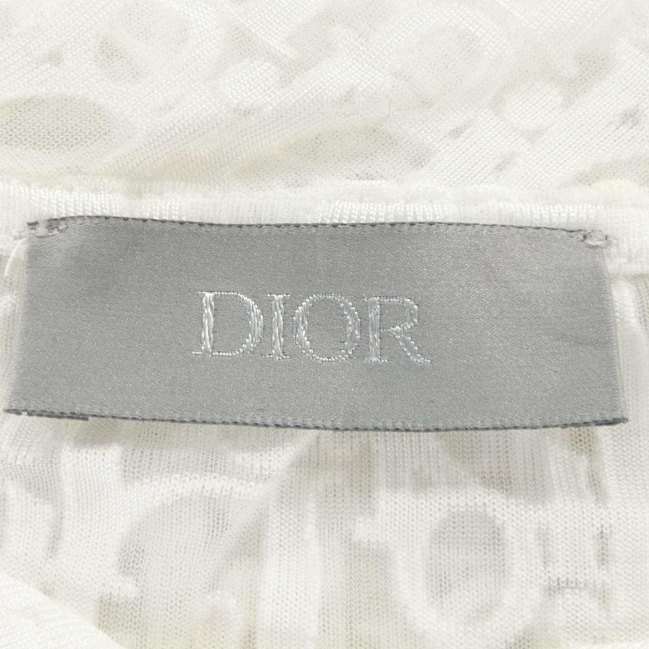ディオール DIOR オーブリークシースルーTシャツ　OBLIQUE 923J615A0537 トップス
