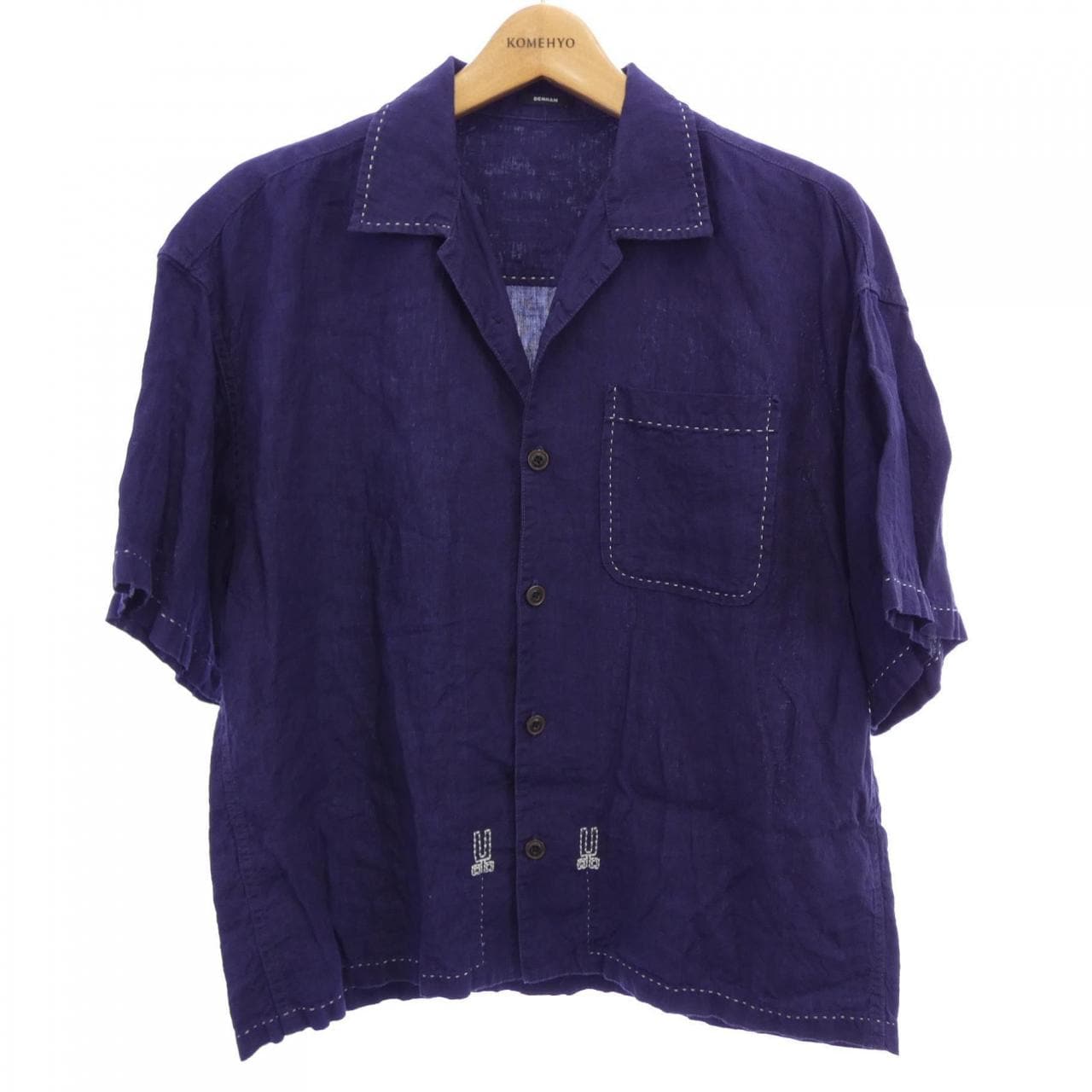 デンハム DENHAM S／Sシャツ