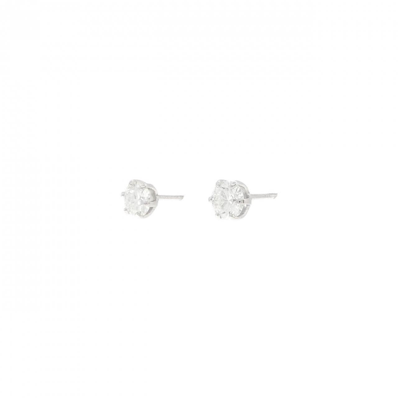 PT900 ダイヤモンド ピアス 0.508CT
