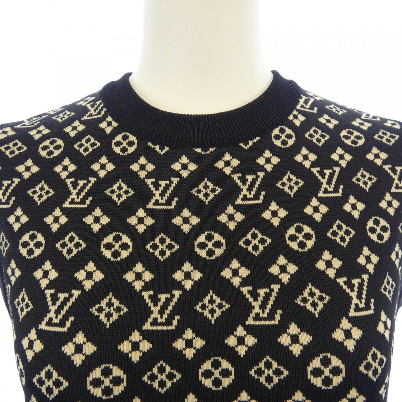 ルイヴィトン LOUIS VUITTON モノグラムニットAラインミニ FLKD08FN7 ワンピース