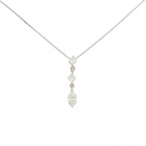 PT900/PT850 ダイヤモンド ネックレス 0.63CT