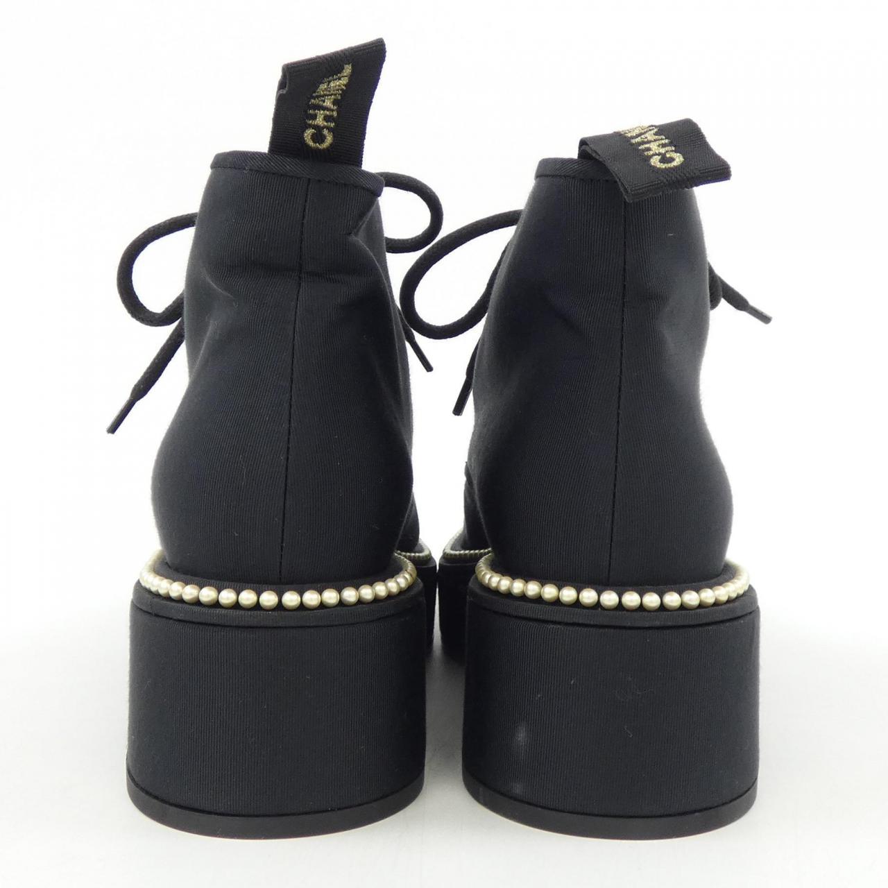 シャネル CHANEL レースアップ LACE UP G35367X05912 ブーツ