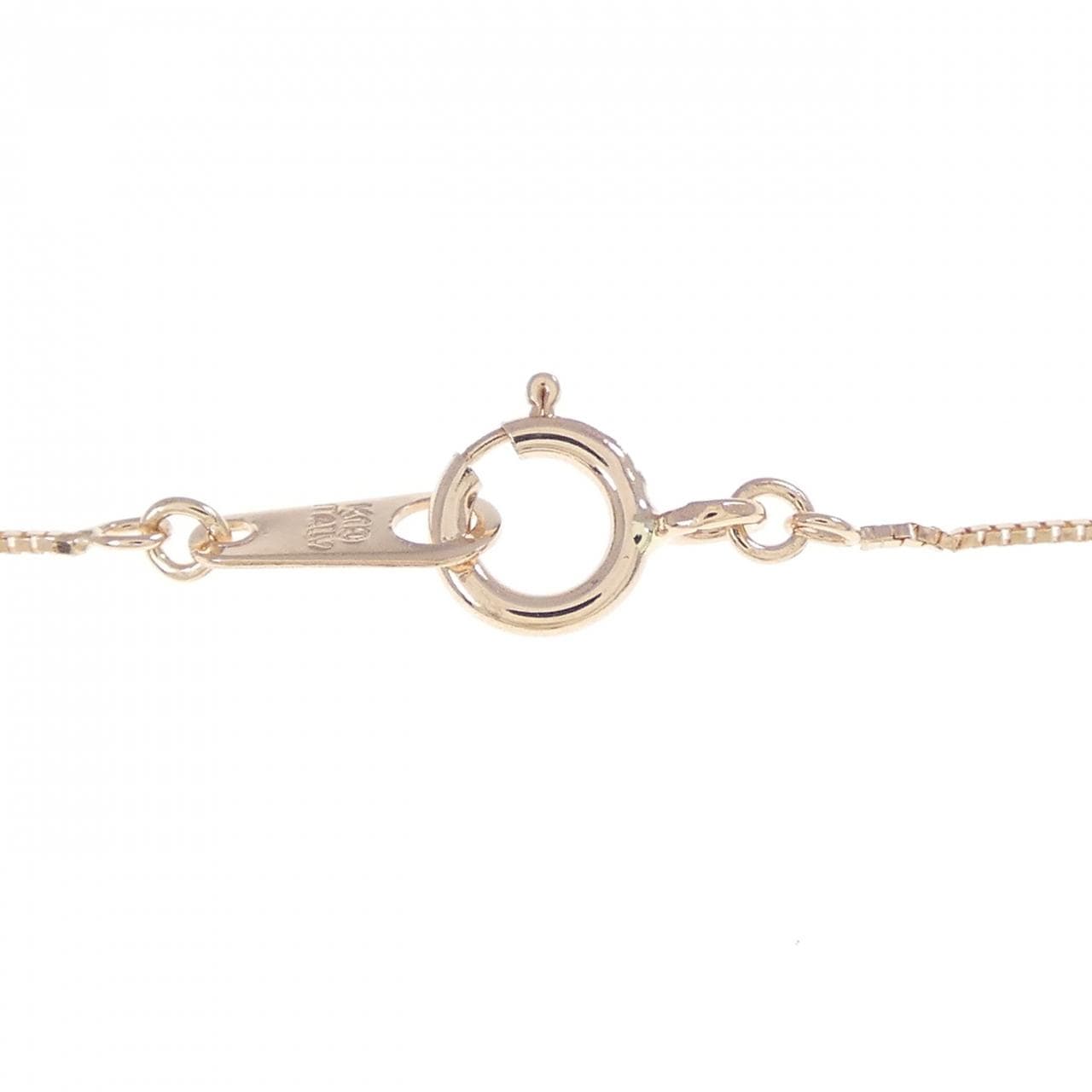 K10PG ダイヤモンド ネックレス 0.03CT