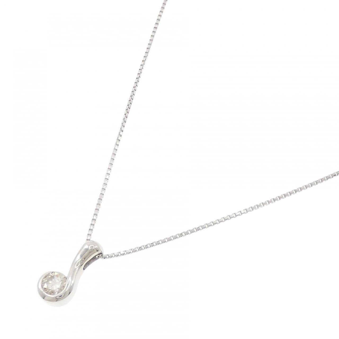 PT900/PT850 ダイヤモンド ネックレス 0.51CT