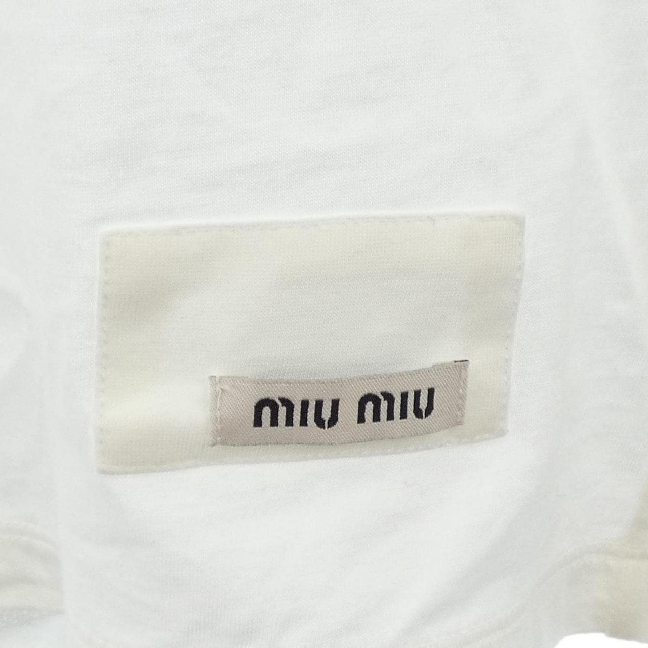 ミュウミュウ MIU MIU MJN028 1RJ8 Tシャツ