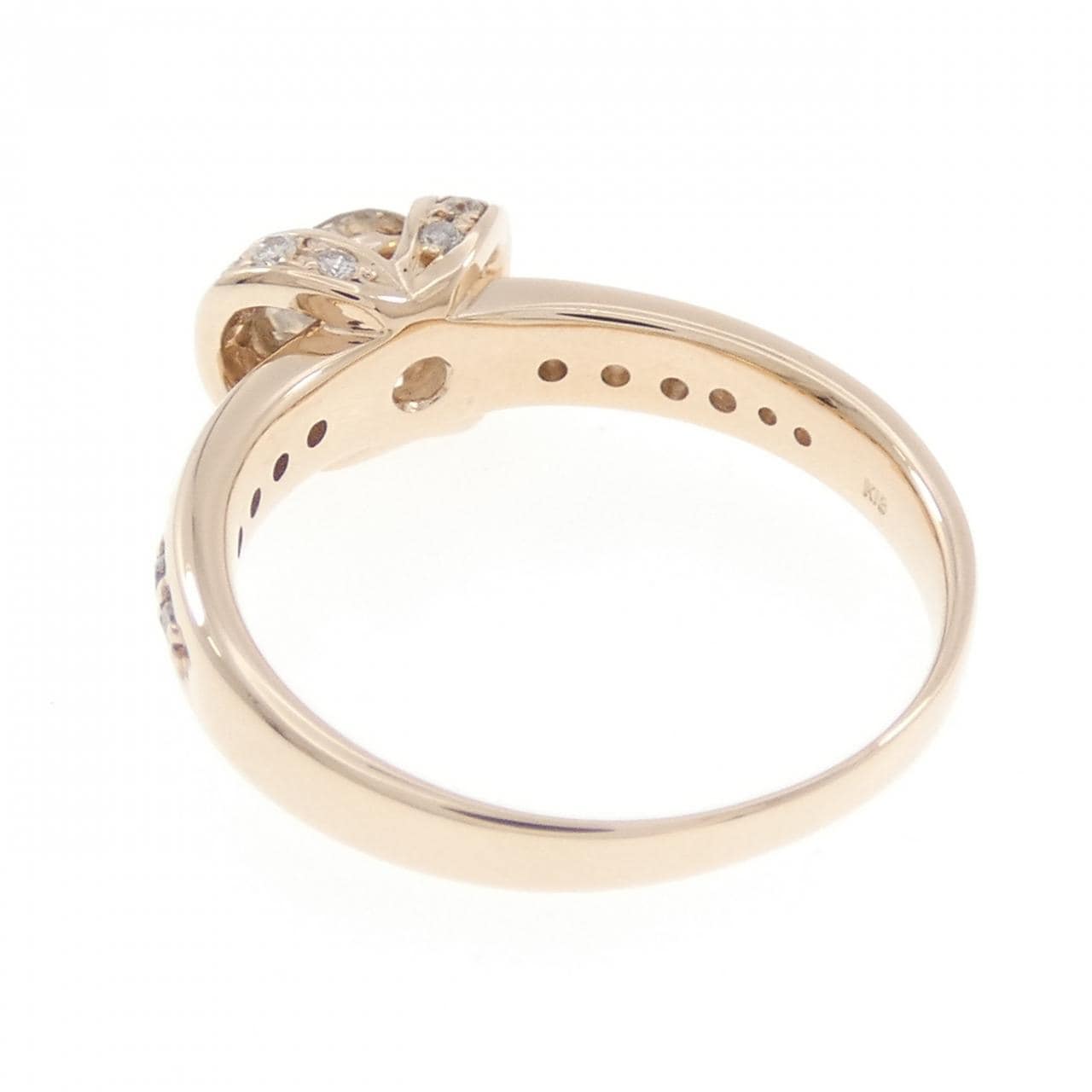 K18PG ダイヤモンド リング 0.654CT