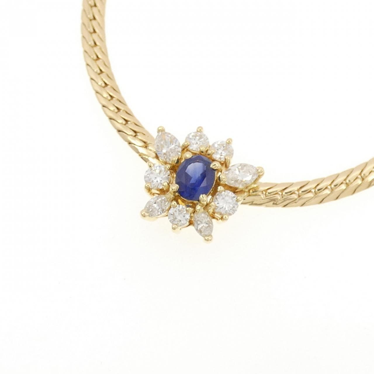 MIKIMOTO藍寶石項鍊 0.62CT