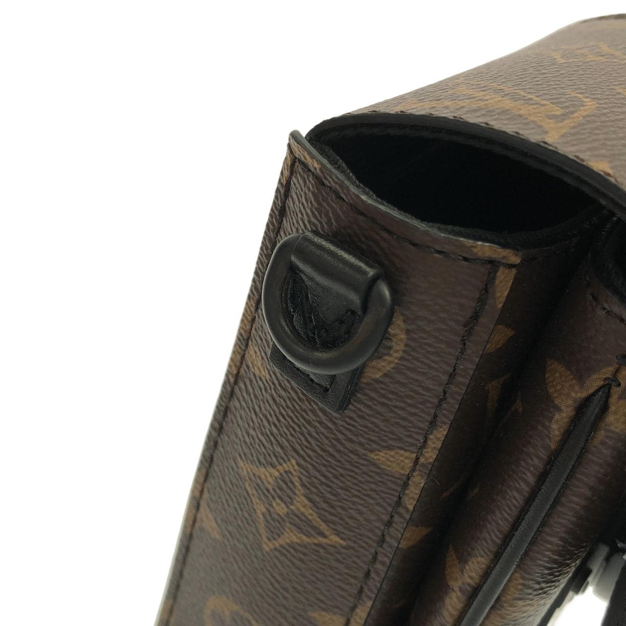 ルイヴィトン モノグラム マカサー Sロック ヴェルティカル ウエアラブル ウォレット M81522 ショルダーバッグ