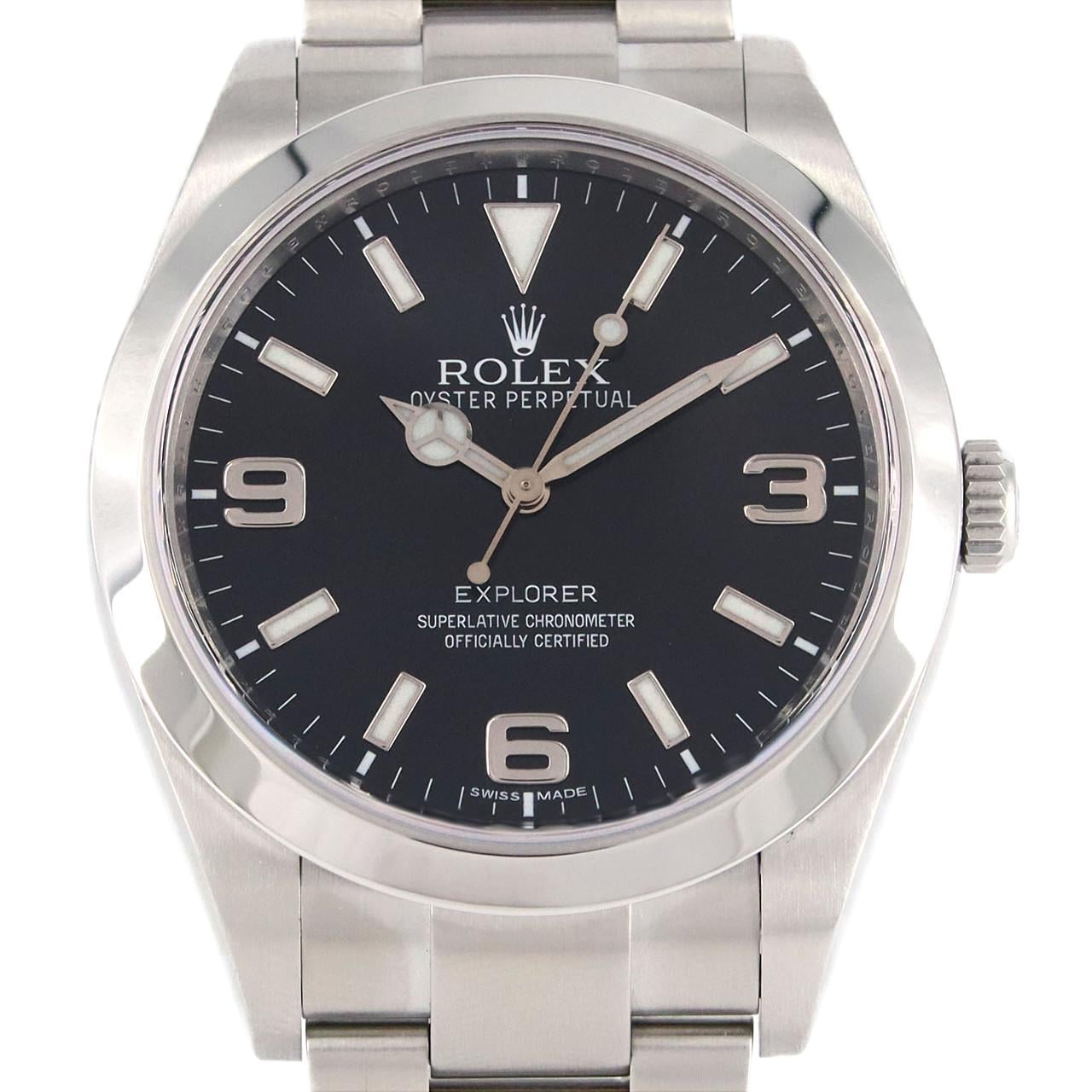 ROLEX Explorer I 214270. SS自動上弦隨機編號