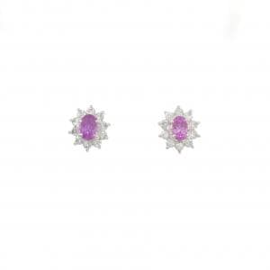 PT850/PT900 サファイヤ ピアス 0.60CT