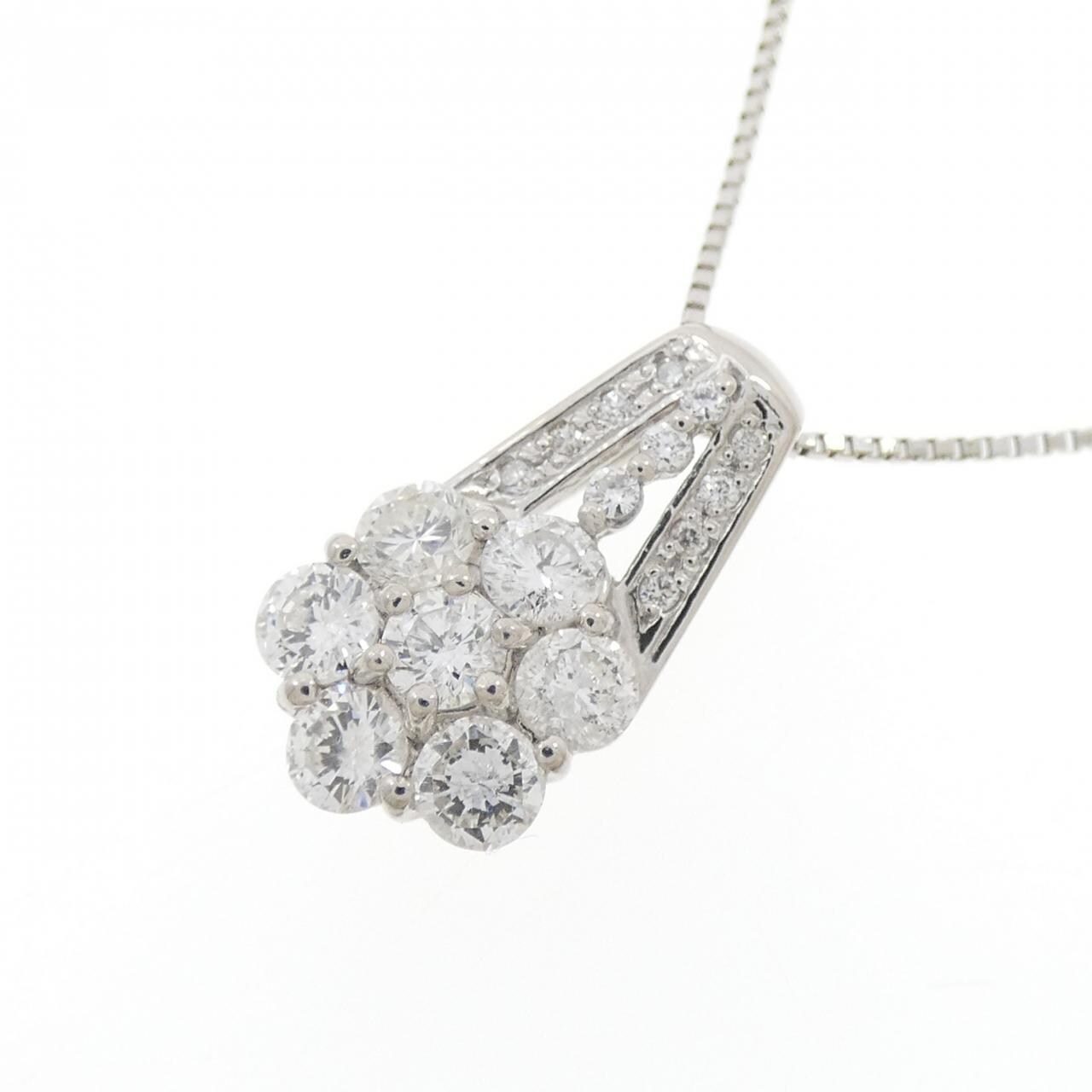 PT900/PT850 Diamond Necklace 1.00CT